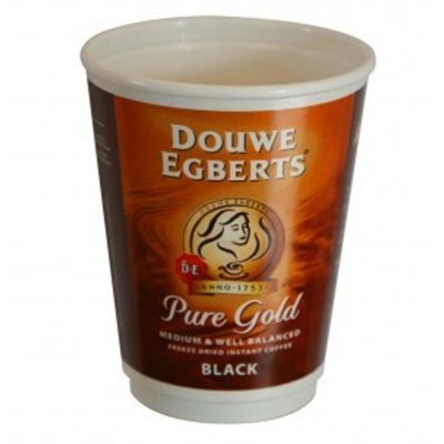 Douwe Egberts Black Coffee 12oz in cup drink (15x10)
