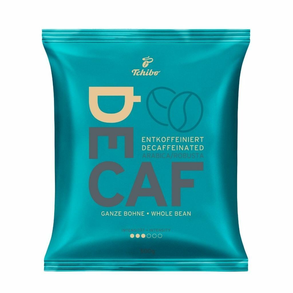 Tchibo Cafe Gourmet Decaf Coffee Beans (500g)
